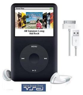 Apple iPod Classic 7th Generation 160GB Black Latest Model