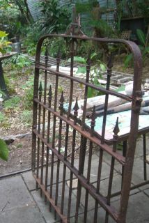 Antique Iron Gate Victorian Style Springfield 1800S