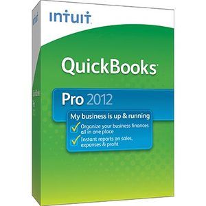 Intuit QuickBooks Pro 2012 Accounting Business Finance Software