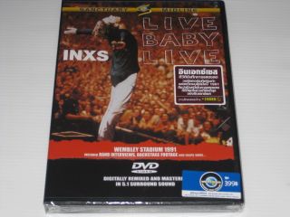 INXS Live Baby Live Thai Limited DVD All