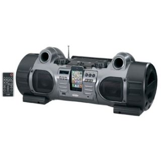 Portable iPod iPhone Dock Docking Station CD  Player Stereo Boombox