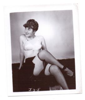Vintage Irving Klaw Female Pin Up Model 4x5 Photograph