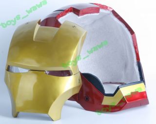 K42D Painted IRON MAN 11 MAGNETIC Opened/Light/Wearable Rusin Helmet