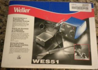 Weller WES51 Analog Soldering Iron Station Kit Gun