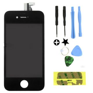  LCD Touch Screen Digitizer Glass Assembly for iPhone 4S Black