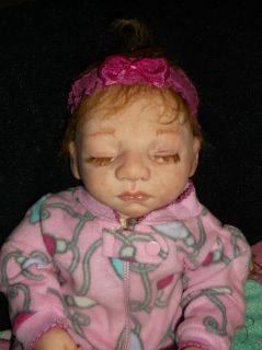 Reborn Baby Girl Secrist Taffy Isabelle Preemie 15 Doll Angelic