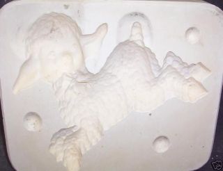 Ceramic Mold Molds Lamb Wall Plaque Irene Smith 546B