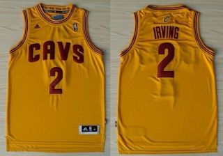 New Kyrie Irving Cleveland Cavaliers 2 Jersey Yellow Size s M L XL XXL