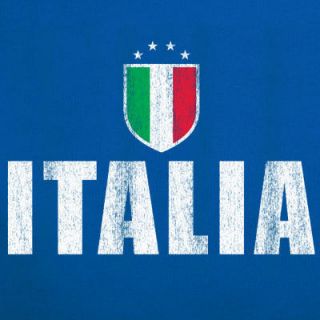 Italia T Shirt Jersey Italy Vintage Flag New Soccer M