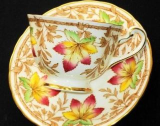 Royal Chelsea Ivy Leaf Elaborate Gold Tea Cup and Saucer Teacup