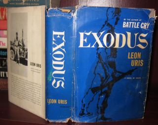 Uris Leon Exodus 1958 1st Edition Early Printing