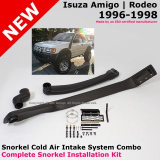 Isuzu Amigo / Rodeo 96 98 High Mounted Snorkel Cold Air Ram Intake