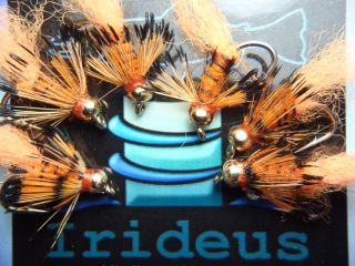Irideus Custom Ishi Headdress Bead Head Nymph Trout Fly Fishing Fly