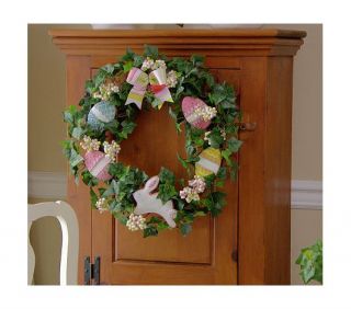  SPRING Easter Egg, Cookie, Bunny and Ivy Wreath DOOR DECOR by VALERIE