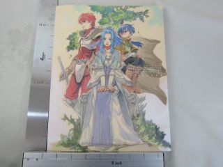 Minako Iwasaki Artworks Art Book w Poster Rune Factory YS Japan Game