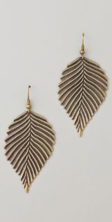 Carol Marie Leaf Earrings