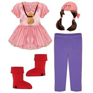  Izzy Costume Set Jake in The Never Land Pirate Halloween
