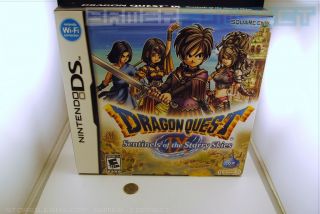 Dragon Quest IX Oversized Box Display RARE Nintendo DS