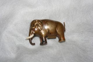 RAREST 5 Figural Brass Ivor Elephant Tape Measure