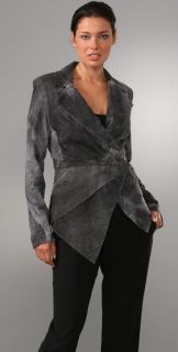 Rachel Roy DB Sira Leather Wrap Jacket