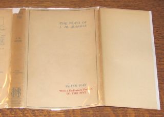 RARE J.M. Barrie PETER PAN THE PLAY 1928 UK 1st Edition/1st Printing