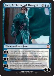 4x JACE ARCHITECT OF THOUGHT x4 _PACK FRESH_ Return To Ravnica MYTHIC
