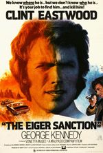 The Eiger Sanction British Orig Movie Poster Eastwood