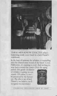 1985 Jack Daniels Tennessee Whiskey Print Ad Lynchburg