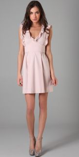 RED Valentino Ruffle Front Dress