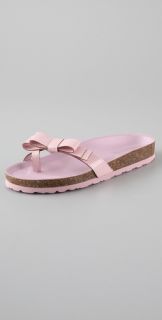 RED Valentino Molded Footbed Flat Sandals