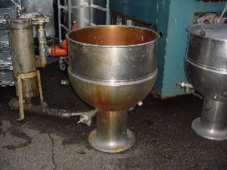 40 Gallon Stainless Steel Steam Jacketed Kettle Groen