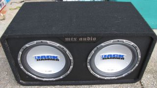 MTX Audio Jackhammer JH4512X2D 1000W Dual 12 speakers & Sub Subwoofer
