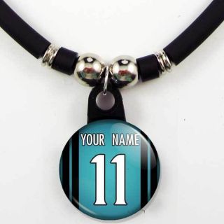 Jacksonville Jaguars Personalized Football Jersey Necklace
