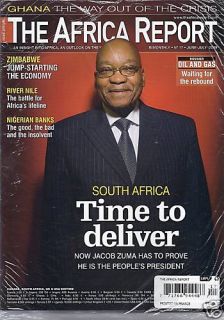 The African Report Magazine Jacob Zuma Zimbabwe Nile
