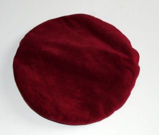 Janie and Jack Tartan Rose 2t 3t velvet rosette beret hat Holiday
