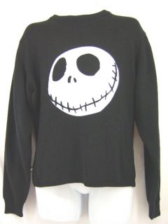 Disney Nightmare Before Christmas Jack Skull Sweater XL