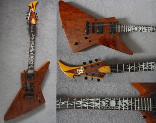 Ken Lawrence Explorer Guitar Metallica James Hetfield Custom Model