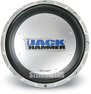 New MTX Jackhammer 500 Watt 12 Subwoofer Car Audio Sub