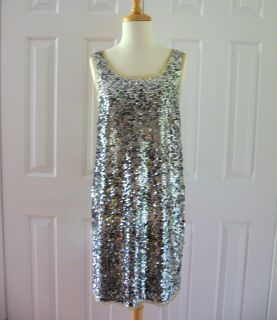 Crew Collection $275 Sequin Fete Dress 14 XL New 2011