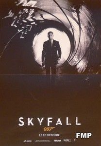 Skyfall James Bond Daniel Craig Original Small French Teaser Movie