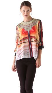 Clover Canyon Marble Necklace Blouse