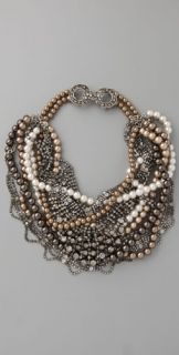 Haute Hippie Pearl & Diamond Necklace