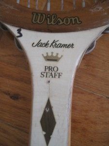 Old Vintage Wilson Jack Kramer Pro Staff Tennis Racket as Is