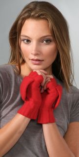 Bop Basics Cashmere Fingerless Gloves with Mitten Cover