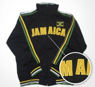 New Imperfect Jamaica Irie Mon Football Futbol Soccer Jacket Olympics