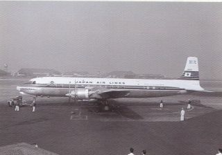 JAL Japan Air Lines Douglas DC 7 Airline Issue