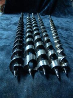  Vintage Auger Speedbore Drill Bits Russell Jennings Ford Irwin