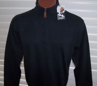Jack Nicklaus Collection 4 Zip Long Sleeve Pull Over Sz XXXL Black