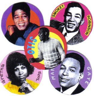 Soul Badges Otis Redding Marvin Gaye James Brown