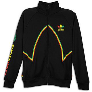 New Adidas Rasta Jacket Jamaica Colors Black Red Yellow Green Mens Sz